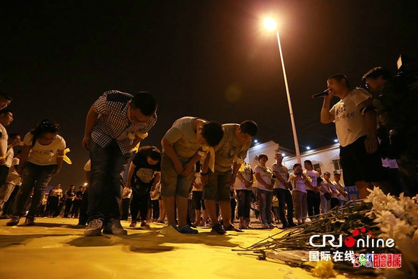 天津港爆炸事故首批101名遇难者名单公布(图)